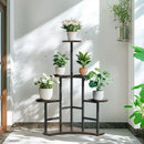 GobekUsa 6-tier Corner Plant Stand - Space-saving Display Shelf