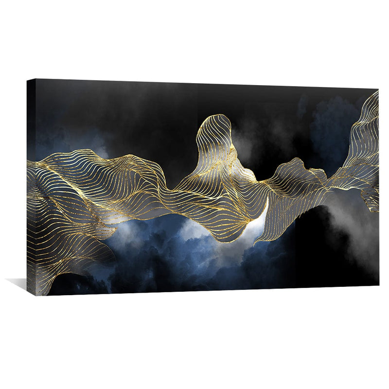 Cosmic Currents Canvas