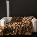 GobekUsa Cosy Faux Rabbit Plush Blanket in Milk Velvet for Single Sofa Decoration & Napping