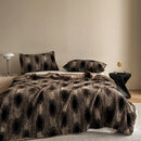 GobekUsa Cosy Faux Rabbit Plush Blanket in Milk Velvet for Single Sofa Decoration & Napping