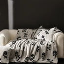 GobekUsa Cosy Faux Rabbit Plush Blanket in Milk Velvet for Single Sofa Decoration & Napping