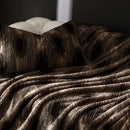 GobekUsa Cosy Faux Rabbit Plush Blanket in Milk Velvet for Single Sofa Decoration & Napping