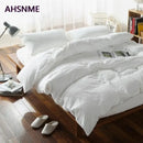 GobekUsa 100% Cotton White Duvet Cover Set