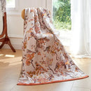GobekUsa Cotton Gauze Peacock Bath Towel - Soft, Skin-Friendly, Quick Dry - 90x180cm