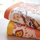 GobekUsa Cotton Gauze Peacock Bath Towel - Soft, Skin-Friendly, Quick Dry - 90x180cm