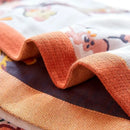 GobekUsa Cotton Gauze Peacock Bath Towel - Soft, Skin-Friendly, Quick Dry - 90x180cm