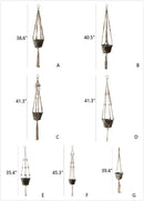 Cotton Hemp Rope Planter Hanger