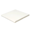 Cotton Matte Bullnose Ceramic Moldings 6x6