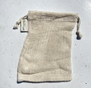 Cotton Mesh Wash Bag