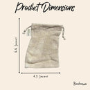 Cotton Mesh Wash Bag by Bamboo Switch