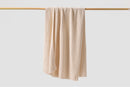 Seed Stitch Cotton Throw Blanket