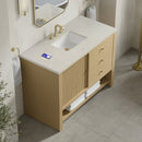 James Martin Marigot 48" Single Bathroom Vanity, Sunwashed Oak