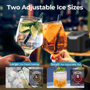 Countertop Ice Maker, 26 lbs/Day ice Production 58012RIM0 by Kismile
