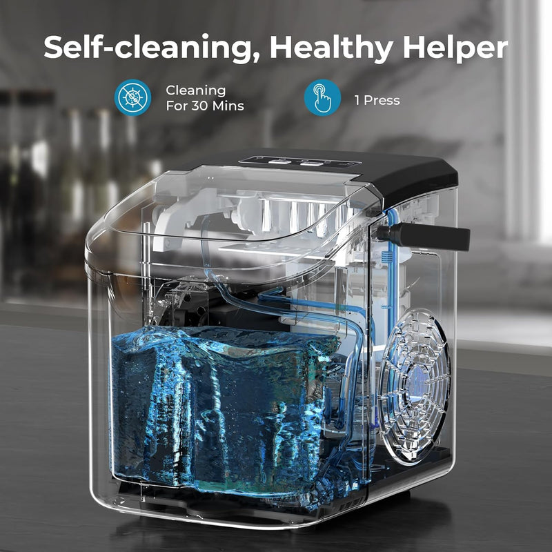 Countertop Ice Maker, 26 lbs/Day ice Production 58012RIM0