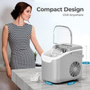 Countertop Ice Maker, 26 lbs/Day ice Production 58012RIM0 by Kismile