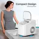 Countertop Ice Maker, 26 lbs/Day ice Production 58012RIM0 by Kismile