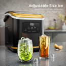 Countertop Ice Maker 9 Bullet Ice Cubes in 6 Mins,  Z5812K