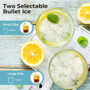 Countertop Ice Maker with Handle, 8 Bullet Ice Ready in 6 Mins Z3908