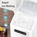 Countertop Ice Maker,Portable Ice Machine with Handle,for Home/Kitchen/Camping/RV Z3424-BLACK