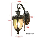GobekUsa Country Outdoor Wall Lantern for Restaurant Balcony Villa Door Waterproof Lights