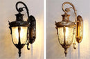 GobekUsa Country Outdoor Wall Lantern for Restaurant Balcony Villa Door Waterproof Lights