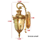 GobekUsa Country Outdoor Wall Lantern for Restaurant Balcony Villa Door Waterproof Lights