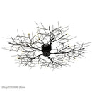 GobekUsa Country Branch Iron Ceiling Light: American Style Living Room Decor Fixture