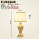 GobekUsa Country Ceramic Table Lamp for Eye Protection, Bedroom Decor & Study