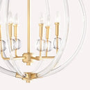 GobekUsa Country Industrial Ball Chandelier for Home Decor, Bedroom, Living & Dining Room