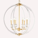 GobekUsa Country Industrial Ball Chandelier for Home Decor, Bedroom, Living & Dining Room