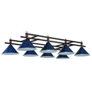 GobekUsa Country Style Billiard Chandelier - Metal Shade Bar Island Lighting Fixture