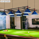 GobekUsa Country Style Billiard Chandelier - Metal Shade Bar Island Lighting Fixture