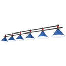 GobekUsa Country Style Billiard Chandelier - Metal Shade Bar Island Lighting Fixture