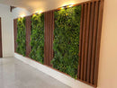Country Fern Artificial Vertical Garden Green Wall Panel 40×40in 11 SQ FT – UV Resistant – Commercial Grade by Designer Plants USA