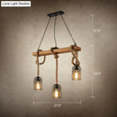 GobekUsa Countryside Mesh Pendant Lamp with Rope Cord