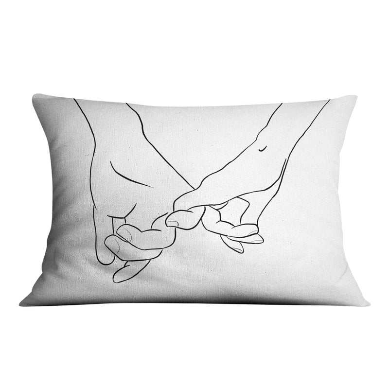 Couple Hands Cushion