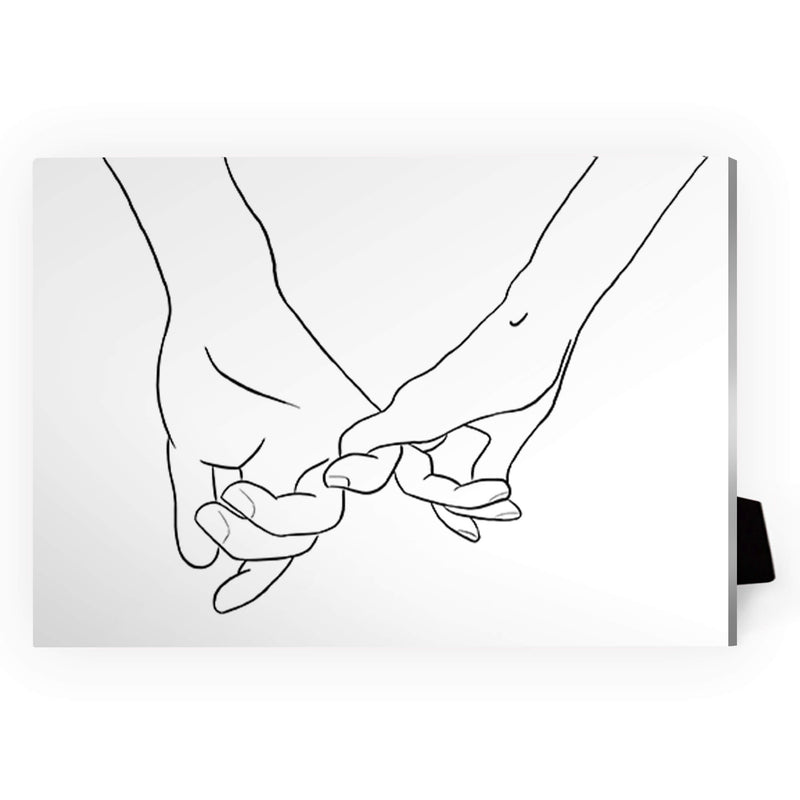 Couple Hands Desktop Canvas