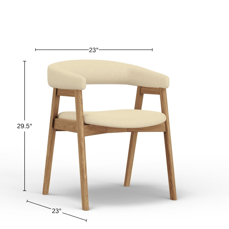 Cove Curved Back Side Chairs