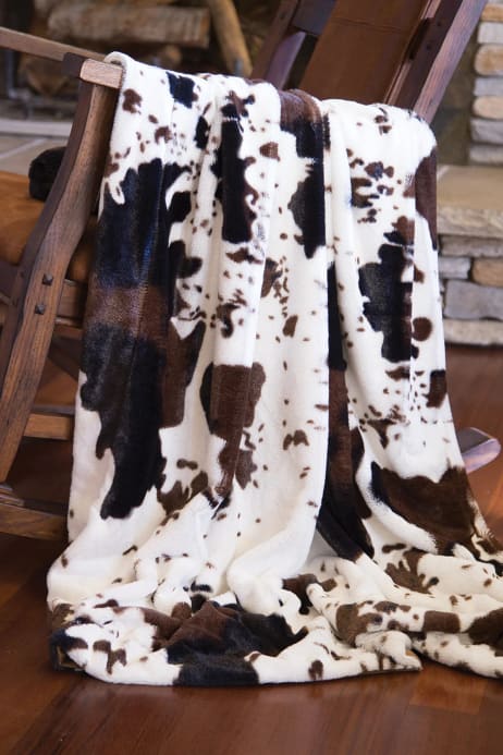 Cowhide Throw