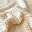 GobekUsa Cozy Carved Velvet Blanket | Warm, Soft & Breathable | Autumn Winter Sofa Bed Throw