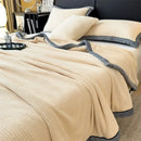 GobekUsa Cozy Carved Velvet Blanket | Warm, Soft & Breathable | Autumn Winter Sofa Bed Throw
