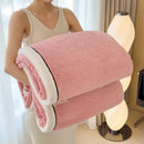 GobekUsa Cozy Carved Velvet Blanket | Warm, Soft & Breathable | Autumn Winter Sofa Bed Throw