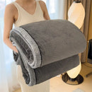 GobekUsa Cozy Carved Velvet Blanket | Warm, Soft & Breathable | Autumn Winter Sofa Bed Throw
