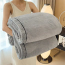 GobekUsa Cozy Carved Velvet Blanket | Warm, Soft & Breathable | Autumn Winter Sofa Bed Throw