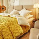 GobekUsa Cozy Cashmere Blanket Duvet Cover - Soft Warm Fleece Quilt Cover for Beds