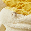 GobekUsa Cozy Cashmere Blanket Duvet Cover - Soft Warm Fleece Quilt Cover for Beds