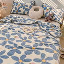 GobekUsa Cozy Checkered Fleece Blanket for All Seasons