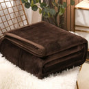 GobekUsa Cozy Checkered Fleece Blanket for All Seasons