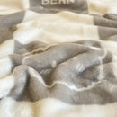 GobekUsa Cozy Checkered Fleece Blanket for All Seasons