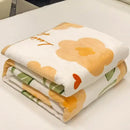 GobekUsa Cozy Checkered Fleece Blanket for All Seasons